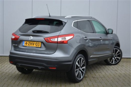 Nissan Qashqai - 1.2 DIG-T 115 Pk Tekna Navigatie, Panoramadak, AVM, Leder, 19