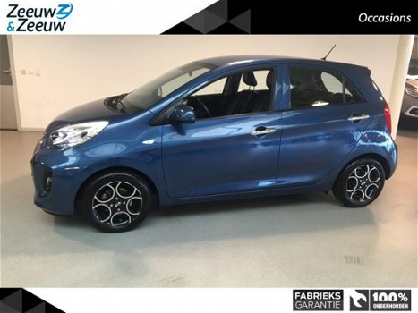 Kia Picanto - 1.0 CVVT DynamicLine Lederen bekleding , Lichtmetalen velgen - 1