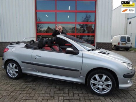 Peugeot 206 CC - 2.0-16V , Dealer onderhouden, Leer, Clima - 1