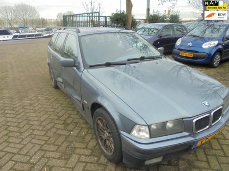 BMW 3-serie Touring - 316i Edition autom, bj99, E36, veel extras, schade, rijd perfect, 309dkm, nap, - 1