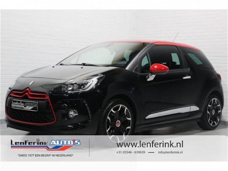 Citroën DS3 - 1.2 PureTech 110 pk So Red Navi, Camera, Airco ECC, Xenon, 17