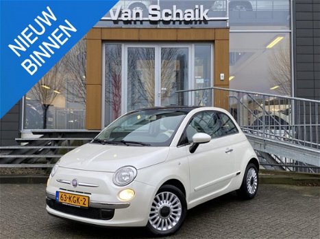 Fiat 500 - 1.2 Lounge panoramadak, airconditioning, lichtmetalen velgen - 1