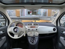 Fiat 500 - 1.2 Lounge panoramadak, airconditioning, lichtmetalen velgen