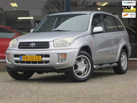 Toyota RAV4 - 2.0-16V VVT-i Sol 5 deurs Airco/Leder/Afneembaar trekhaak Dealer oh/Topstaat - 1