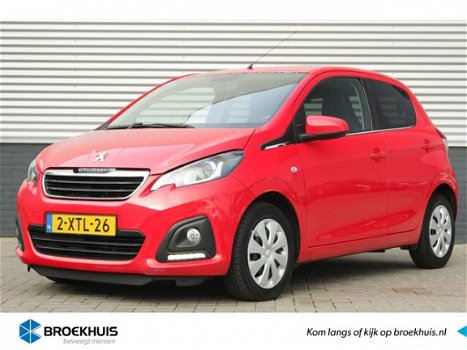 Peugeot 108 - 5 DRS 1.0 VTi ETG5 AUTOMAAT AIRCO DK GLAS CHROOM ELEKTRISCH PAKKET ETC FINANCIEREN AL - 1