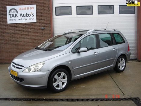 Peugeot 307 SW - 2.0 16V Airco/panoramadak/ met NAP - 1