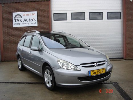 Peugeot 307 SW - 2.0 16V Airco/panoramadak/ met NAP - 1