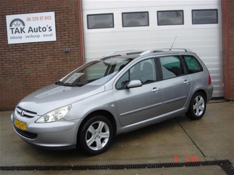 Peugeot 307 SW - 2.0 16V Airco/panoramadak/ met NAP - 1