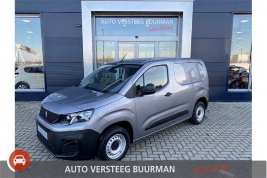 Peugeot Partner - 1.5 BlueHDI Premium 650KG Parkeersensoren, Camera, Passagiersbank - 1