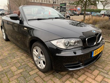 BMW 1-serie Cabrio - 118d High Executive AIRCO Leder APK 01-2021 Serviceboekjes aanwezig - 1