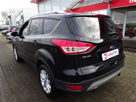 Ford Kuga - 1.5 ECOBOOST 150PK TITANIUM HALF-LEER ECC-AIRCO STOELVERWARMING - 1