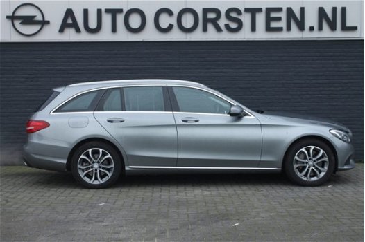 Mercedes-Benz C-klasse Estate - 350 e Lease Edition Led 1/2Leder Navi Ecc Pdc Camera 17