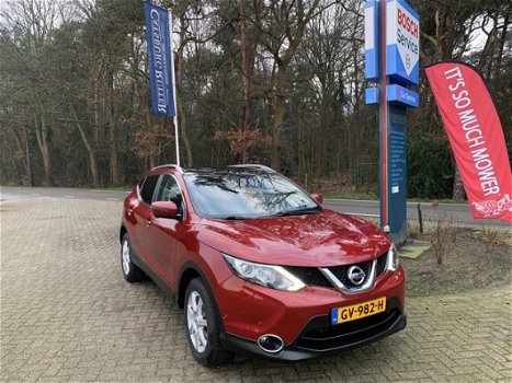 Nissan Qashqai - 1.2 DIG-T TEKNA AIRCO/NAVI/PANORAMA INCL/GARANTIE/AFL.KOST - 1