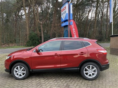 Nissan Qashqai - 1.2 DIG-T TEKNA AIRCO/NAVI/PANORAMA INCL/GARANTIE/AFL.KOST - 1