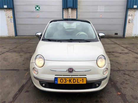 Fiat 500 - 1.2 Lounge Airco Pano NAP Aut 2009 - 1