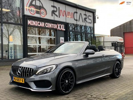 Mercedes-Benz C-klasse Cabrio - 180 Edition 1 nieuwstaat weinig km - 1