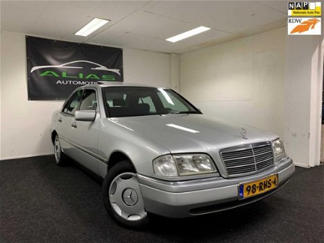 Mercedes-Benz C-klasse - 180 Elegance 1997 Grijs - Youngtimer - Automaat -Panorama Dak - NAP - 1