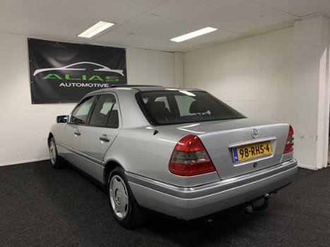 Mercedes-Benz C-klasse - 180 Elegance 1997 Grijs - Youngtimer - Automaat -Panorama Dak - NAP - 1