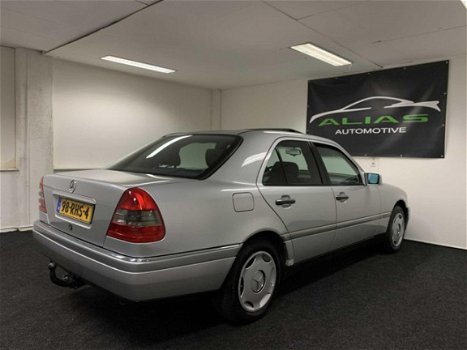 Mercedes-Benz C-klasse - 180 Elegance 1997 Grijs - Youngtimer - Automaat -Panorama Dak - NAP - 1