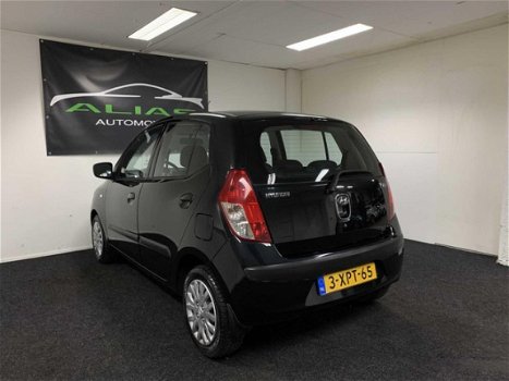 Hyundai i10 - 1.1 Pure 2009 Zwart AIRCO - 5DRS - NAP - 1