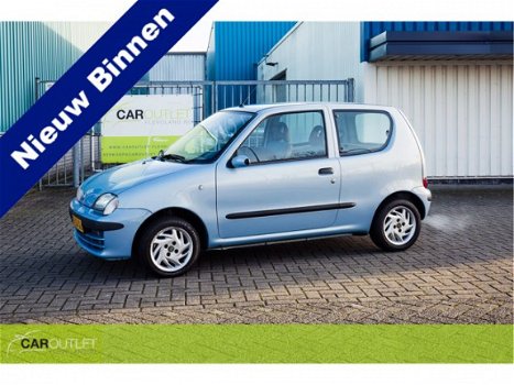 Fiat Seicento - 1.1 Active Voordelige met nw APK, volledig onderhouden. Electrische ramen en stuurbe - 1