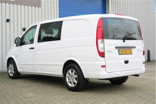 Mercedes-Benz Vito - 109 CDI 320 Lang DC Ambiente luxe *DUBBEL CABINE*INRUIL KOOPJE*AIRCO* APK -11-2 - 1