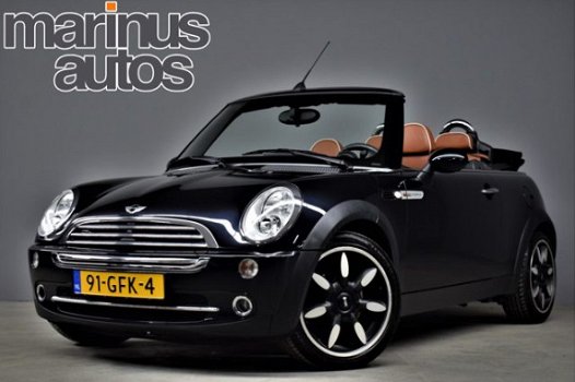 Mini Mini Cabrio - 1.6i 16V 116pk Cooper Sidewalk Leer/Lmw/Pdc/Clima/104dkm NAP - 1