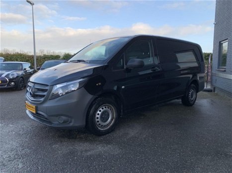 Mercedes-Benz Vito - 116 CDI Lang DC Comfort euro6 airco navi zwart dec 2016 - 1