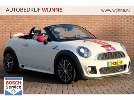 Mini Mini Roadster - 1.6 John Cooper Works 211pk 6-bak Chili | Navi | Xenon | Leder | Cruise - 1