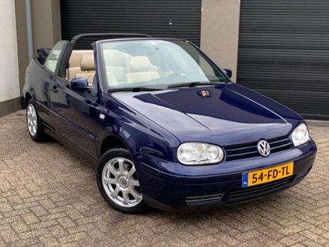 Volkswagen Golf Cabriolet - 1.8 Highline Airco Leer - 1