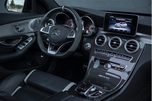 Mercedes-Benz C-klasse Estate - 63 AMG S C63s Performance sportstoelen + Keramisch + Burmester + Pan - 1