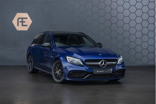 Mercedes-Benz C-klasse Estate - 63 AMG S C63s Performance sportstoelen + Keramisch + Burmester + Pan - 1