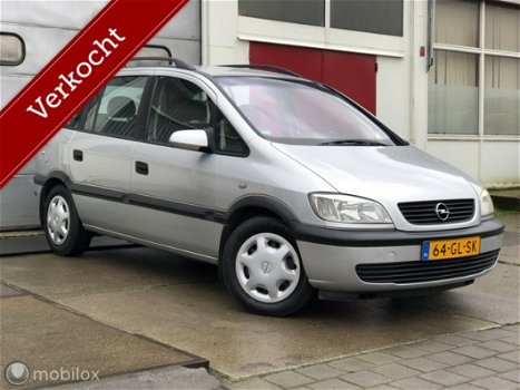 Opel Zafira - 1.6-16V Comforta AIRCO BOEKJES TREKHAAK - 1