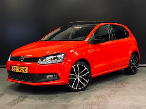 Volkswagen Polo - 1.2 TSI Highline , Apple Carplay, Pano, Navi, Cruise, Clima, Multi Stuur - 1