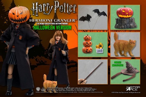 HOT DEAL Star Ace Harry Potter 1/6 Action Figure Hermione Granger Halloween Limited Edition - Afbeelding 2