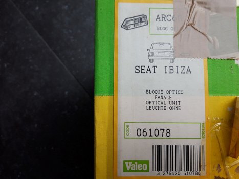 Seat Ibiza I (84-93) Achterlicht Valeo 061078 Rechts NOS - 8