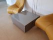 Design wit hoogglans salontafel kubus met lade - 8 - Thumbnail