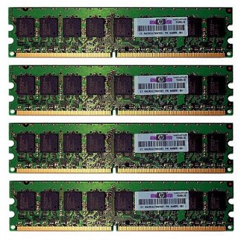 8GB (4x2GB) PC2-6400E Unbuffered ECC DDR2 Geheugen | HP XW - 2