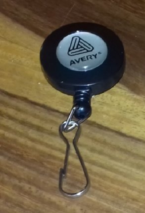 Avery broekclip (met afrolsysteem en Clips haak) - nr. 1