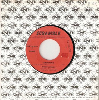 Singel Barry & Eileen - Summerwine / Lay your love on me - 1