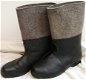 Winter Laarzen / Winterstiefel, NVA, Maat: 46, DDR, jaren'70/'80.(Nr.1) - 4 - Thumbnail