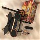 Wii draadloos guitar hero drum+gitaar+ game+ doos compleet! - 1 - Thumbnail