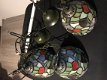 Tiffany style hanglampen glas in lood lampen! 3 in 1 bundle! - 2 - Thumbnail