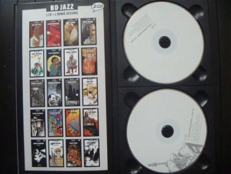 Louis & Francois Moutin - 2CD + 1 bande dessinée - BD Jazz - 2