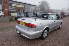 Saab 9-3 Cabrio - 2.0 TURBO SE ECC AIRCO CRUISECONTROL LEDER TREKHAAK ELECTR.CABRIOKAP 4X ELECTR.RAM