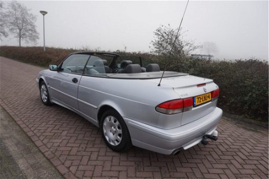 Saab 9-3 Cabrio - 2.0 TURBO SE ECC AIRCO CRUISECONTROL LEDER TREKHAAK ELECTR.CABRIOKAP 4X ELECTR.RAM - 1