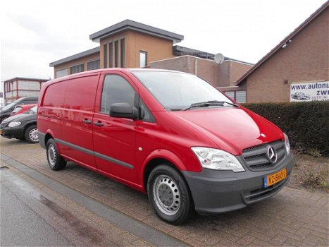 Mercedes-Benz Vito - 122 CDI V6 AUTOMAAT LANG-UITVOERING AIRCO/NAVIGATIE/CRUISE-CONTROL/3-PERSOONS/P - 1