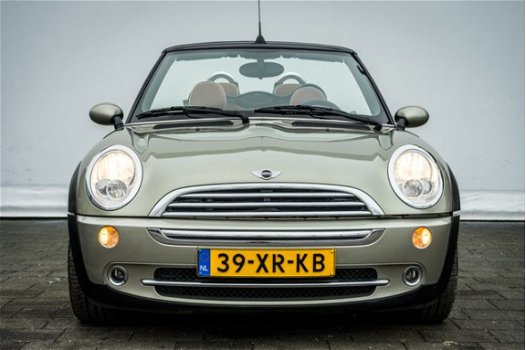 Mini Mini Cabrio - 1.6 116pk Aut. Cooper Sidewalk Elek. kap/ Lederen int./ Stoelverwarming/ Pdc/ Win - 1