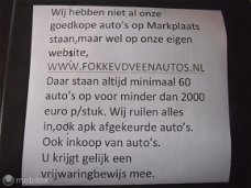 Renault Mégane - 1.6-16V Trekh Airco Garantie, inruil mogelijk