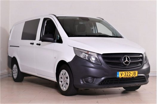 Mercedes-Benz Vito - 114 CDI 136 PK COMFORT L2 LANG DUBBELE CABINE 6-PERS AIRCO ECC CRUISE BLUETOOTH - 1